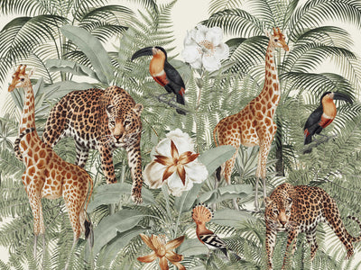 Animal with leaves Wallpaper