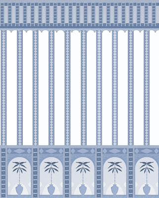 Ethnic Indian Strip Wallpaper