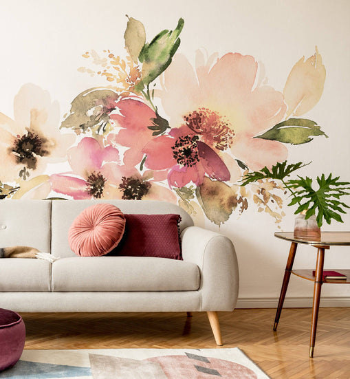 Painted Peonies - Walltrendz