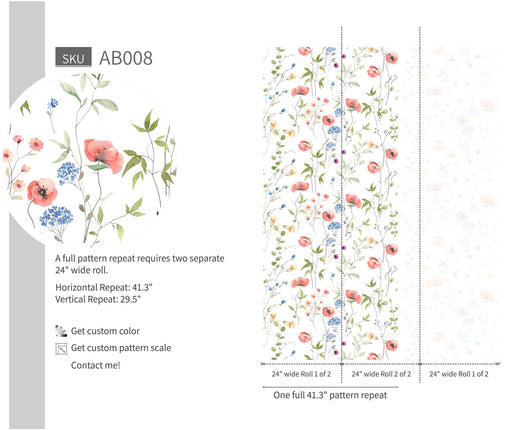 Delicate Flowers - Walltrendz