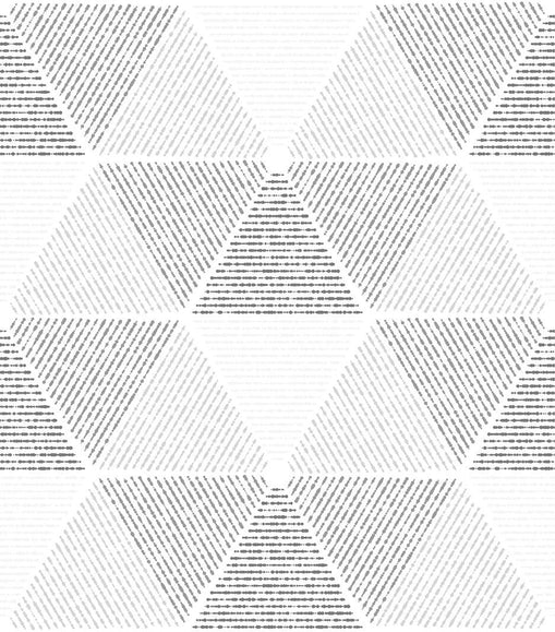 Modern Deco triangle - Walltrendz
