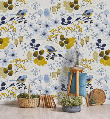 Autumn Birds Wallpaper